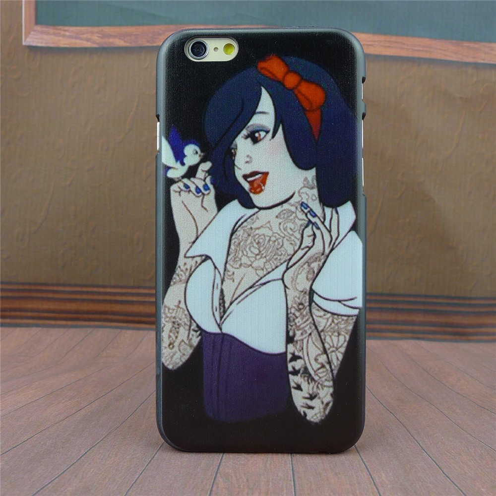 4.7" For Apple i Phone iPhone 6 Case Tattoo Ariel Little Mermaid series Protective Cover Case For iPhone6 Free Shipping 4.7" For Apple i Phone iPhone 6 Case Tattoo Ariel Little Mermaid series Protective Cover Case For iPhone6 Free Shipping