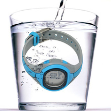 Técnico Digital resistente al agua reloj del estilo del deporte luz de alarma pantalla LED Quatrz reloj Digital para mujer señora