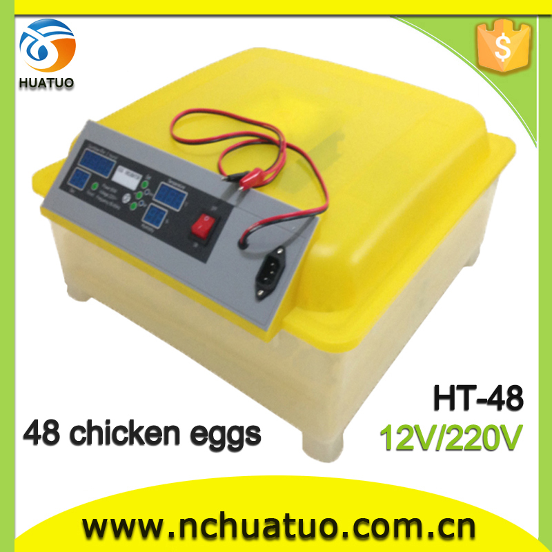 Купить Автоматическая 12 v 48 яиц dc питания мини-Яйцо инкубатор для ce ...