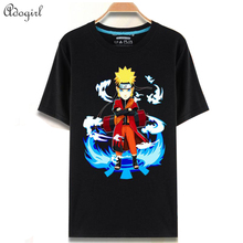 New Carnival Naruto Cosplay 100% Cotton Men Cartoon T shirts Unisex Women Short Sleeve O-neck Summer Tops Tees Fashion T-shirts