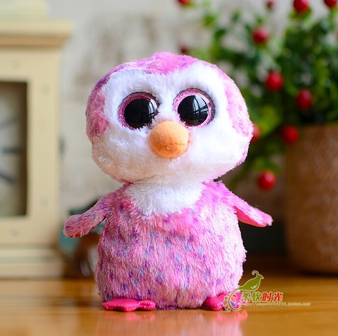 Kawaii Baby Toy Penguin Doll Plush Toys Gifts Cute Big Eyes Series