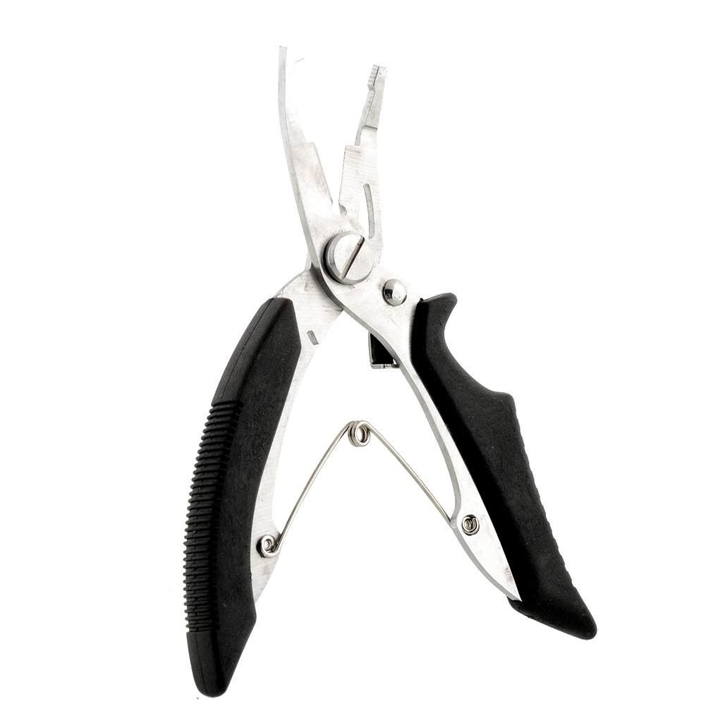 Fishing Fish Plier Scissor Braid Line Cut Cutter Hook Lure Remover Remove Split Ring Tackle Tool
