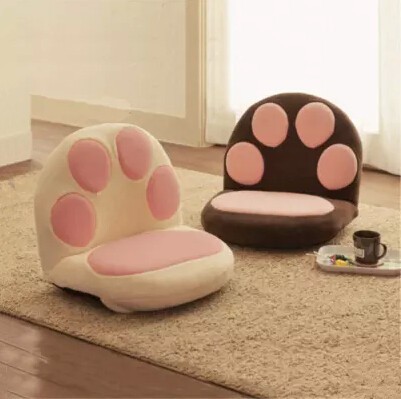 paw print chair cushion