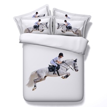 All kinds of horse 3D Bedding Sets 4/5pcs modal Comforter Sets Tiwn Full Queen King Size Duvet Cover Bed Sheet Pillowcases