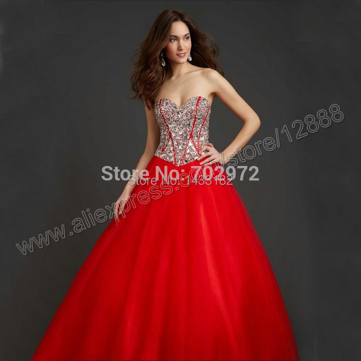 Affordable red dress
