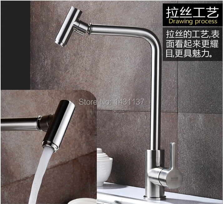 Copper Sink total 304 stainless steel Hot & Cold kitchen faucet Water Tap torneira bronze cozinha