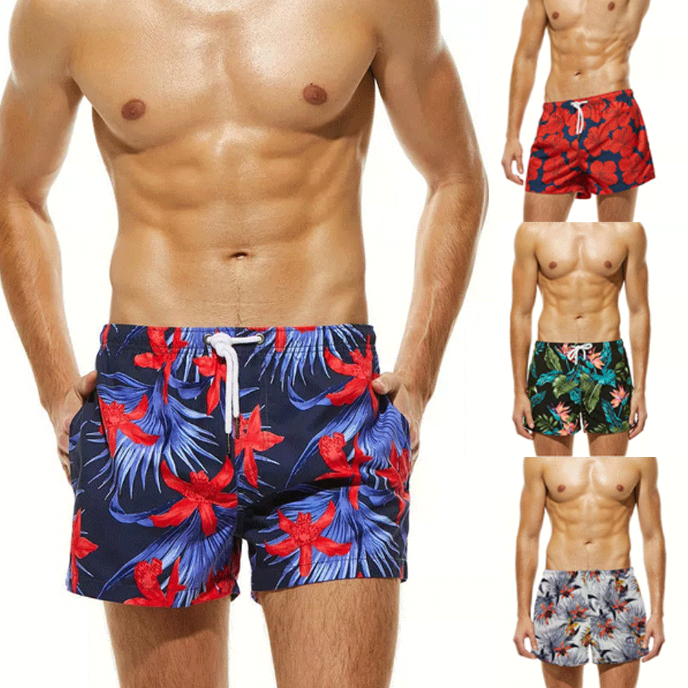 slim fit swim shorts