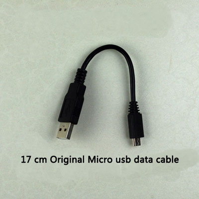 An Zhuo Biankou original micro USB data cable shield tinned copper 17cm ultra short