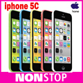 iPhone5c Original Apple iPhone 5C Unlocked Mobile Phone 16/32GB A1507  IOS 8 Retina 4.0" IPS 1GB 8MP 1080P GPS WIFI 3G WCDMA