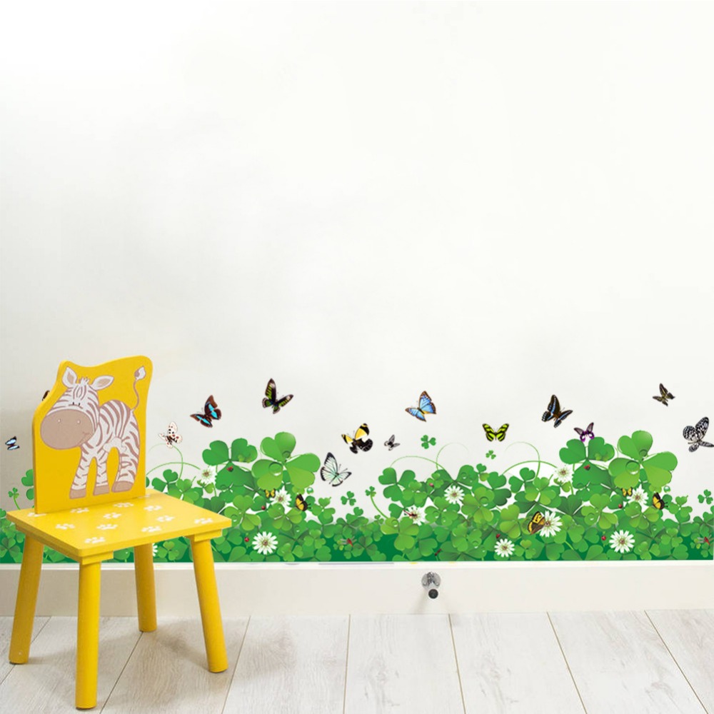 Online kopen wholesale 4 clover window decal uit china 4 clover ...