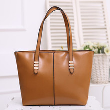 2015 New promotion women s genuine leather PU Leather handbag bags fashion women s cowhide shoulder