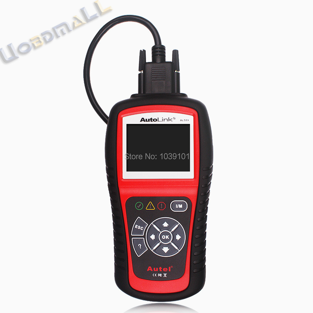 2015 100% Original Autel AutoLink AL519 OBD-II And CAN Scan Tool Update online OBD2 Code Scanner DHL Free Shipping