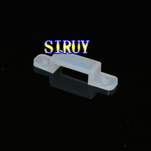 Free Shipping 30pcs/lot Clearly Plastic Buckle for 220V 5050 LED Strip Wholesale free shipping