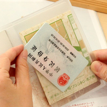 Japan Transparent Passport Cover Waterproof Passport Bags Passport Protective Sleeve