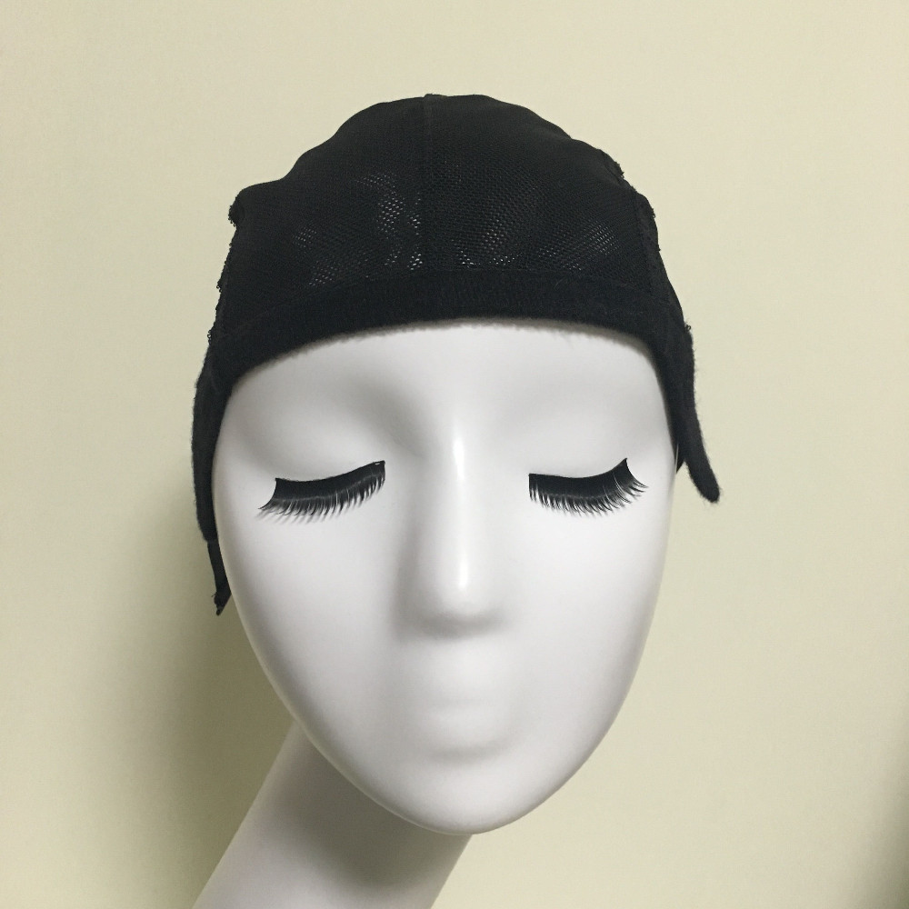 Free shippingGlueless Lace Wig Cap For Making Wigs With Adjustable Straps Weaving Caps For Women Hair Net & Hairnets Easycap6026