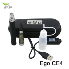 cheap electronic 2014 new CE4 EGO e cigarette cig mod vaporizer pen e-cigarette starter kit zipper leather case factory TZ016