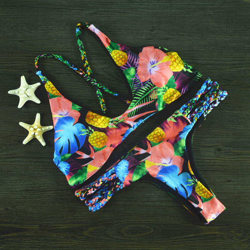 2016 Real New Sexy Print Bikini Set Women Push up Sexy Swimwear Brazilian Bohe Patchwork Swimsuit Bikini Suit Beachwear Biquini 2016 Real New Sexy Print Bikini Set Women Push up Sexy Swimwear Brazilian Bohe Patchwork Swimsuit Bikini Suit Beachwear Biquini