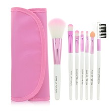 Professional 7 pcs Makeup Brushes Pinceaux Maquiagem Set tools Make up Toiletry Kit Wool Brand Brushes
