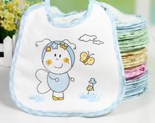 10pcs/Lot Cute Cotton Baby Bibs kids Boy Girl Infants Burp Clothes Feeding Care slabbetjes baby babador