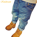 Kindstraum 2017 Baby Jeans Girls Boys Fashion Ripped Jeans 2 color Washed Casual Trousers Children Kids