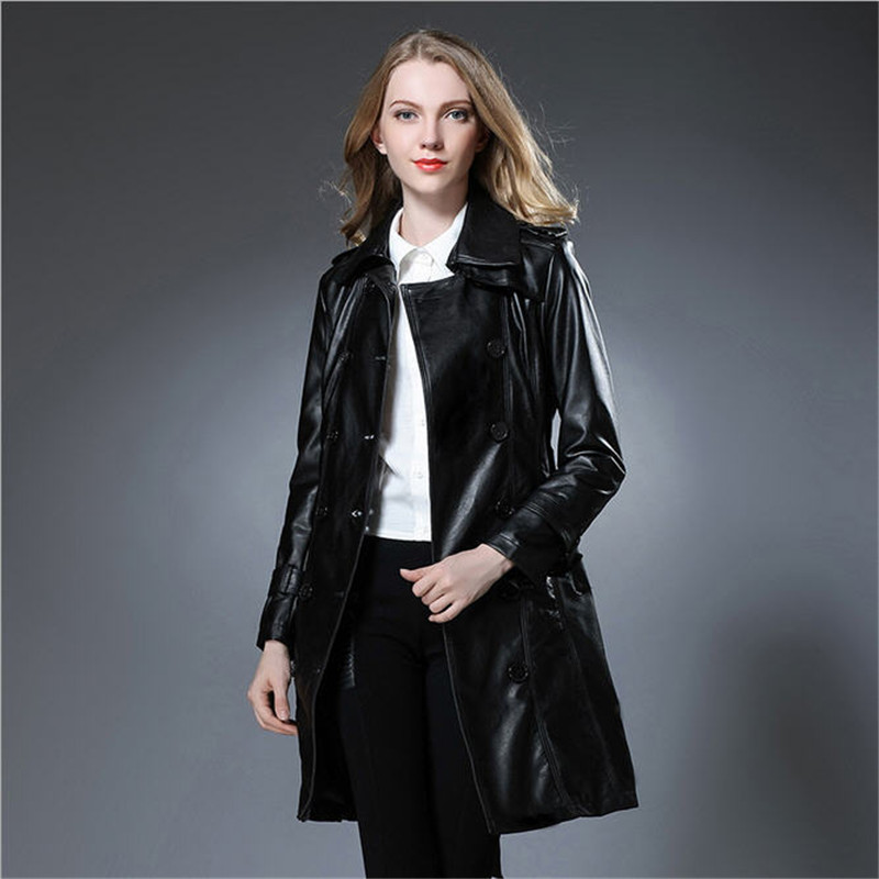 Compare Prices on Ladies Long Leather Jackets- Online Shopping/Buy ...