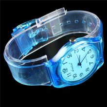 2015 New XINSLON Fashion Casual Watches Transparent Band Style Clock Hours Famous Brand Women s Quartz