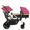Hot Selling Twins Baby Stroller Can Sit Lying Pram Twins High Landscape Folding Shockproof Safety Baby