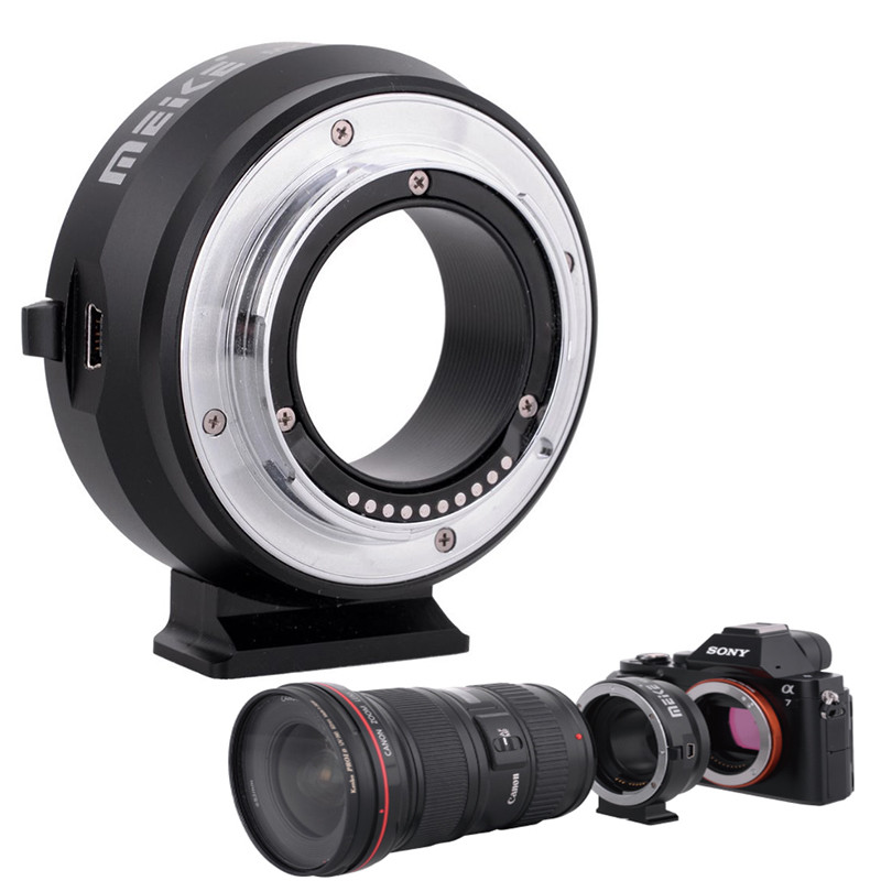 MK-S-AF4 Auto Focus mount lens adapter ring for SONY micro single camera to Canon EFEF-S Lens (1)