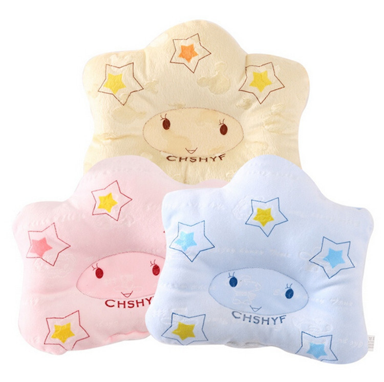 Comfort Star Baby Pillow Prevent Flat Head Ergonomics Cotton Newborn Sleeping Baby Bedding Pillow Kids Kawaii Nursing Pillow (11)