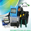 10 In 1 Fiber Optic FTTH Tool Kit with FC 6S Fiber Cleaver and Optical Power