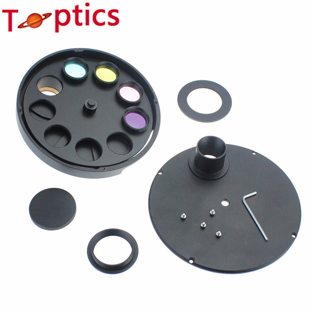 1 25Inch 9 Positions Manual Filter Wheel 1 25Inch Lrgb Filter deep space planetary telescope filter