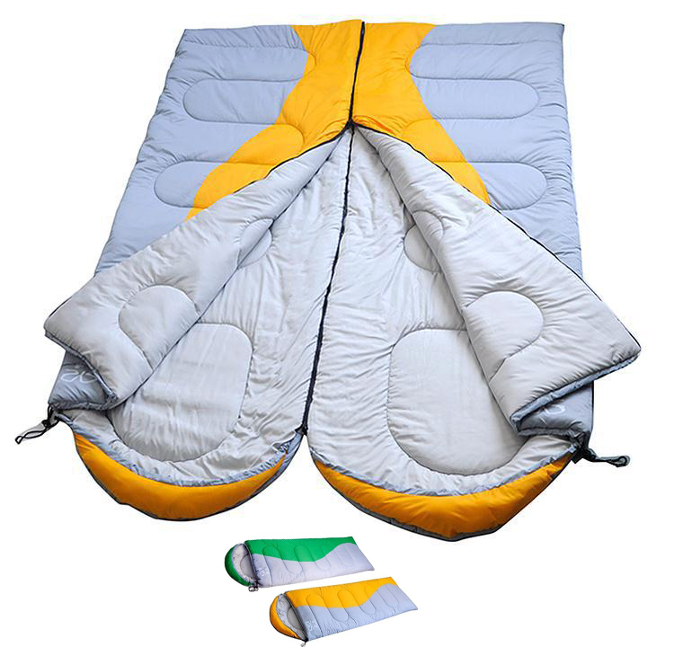 outdoor camping sleeping bag  double sleeping bag for 2 person backpacking sleeping bags for sale best summer sleeping bags