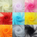 Soft tulle mesh fabric 160 100cm for wedding dress cloth Netting Mosquito net Solid color Soft
