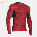 2016 New Fitness Compression Shirt Men Bodybuilding Long Sleeve T Shirt Crossfit Tops Shirts