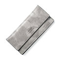 Korean Style Fashion Simple Nubuck Long Purse Women Trendy New Multi functional Wallet Ladies Plain Press