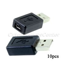 10 шт. / lot USB 2.0 A вилочная часть вилка микро B 5 булавка женское M / F адаптер конвертер коннектор