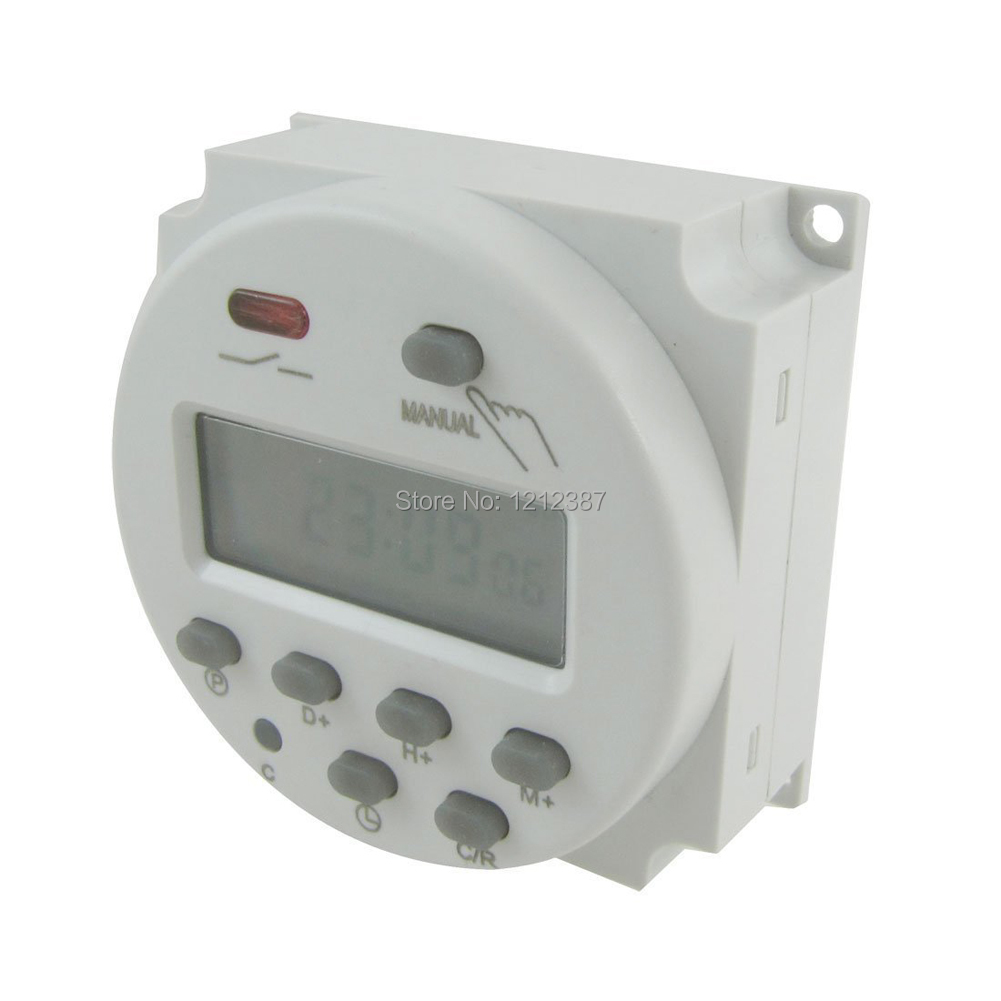 DC 12V Digital LCD Power Programmable Timer Time Switch HB88