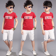 5 children’s clothing 6 male child summer set 2016 9 child short-sleeve twinset 8 15 10 boy