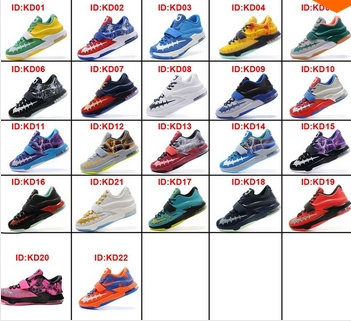 all kds shoes