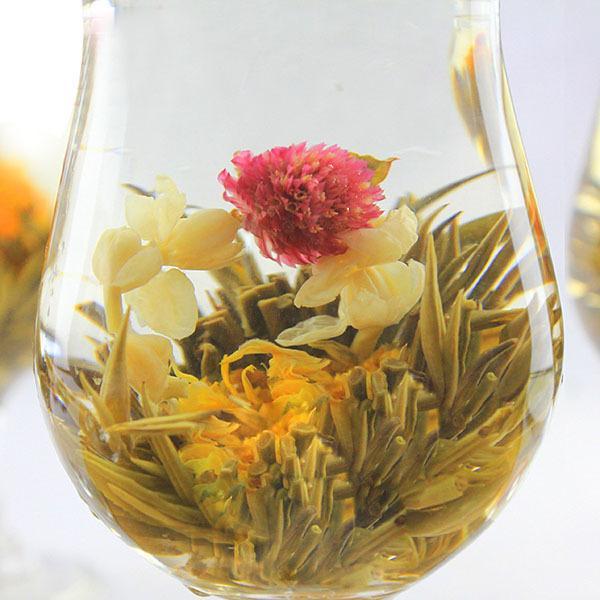 Best Chinese Handmade Blooming Flower Tea Different Flower Herbal Green Tea SM13