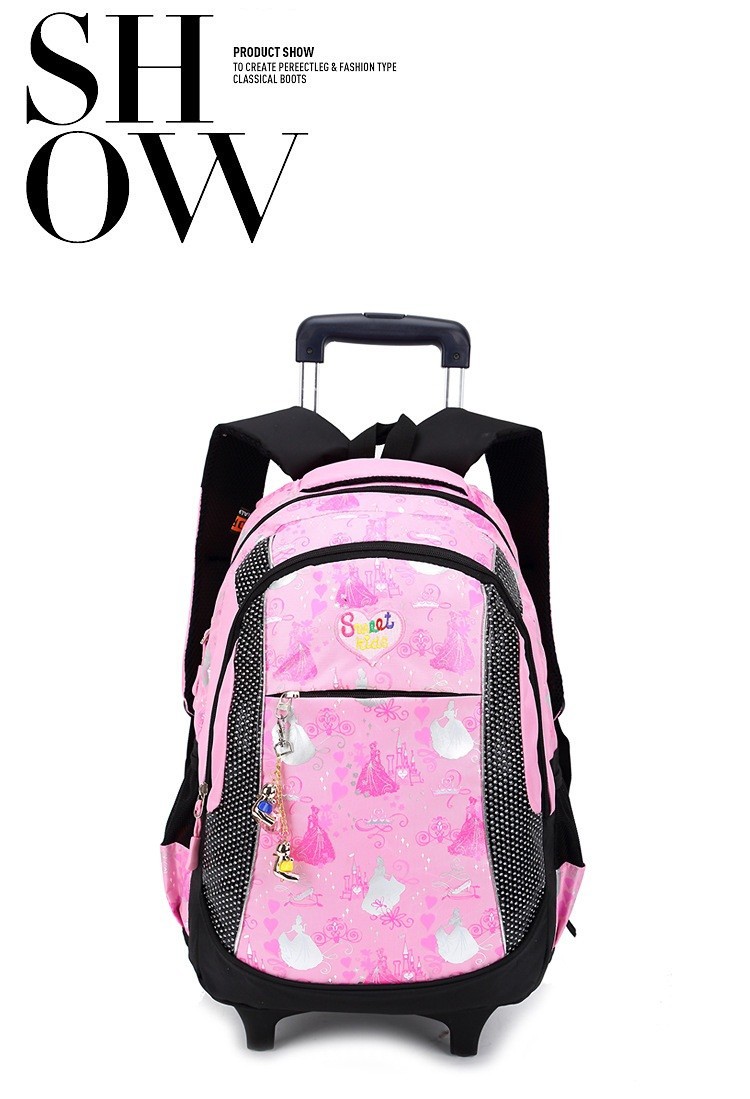 Women\'s-Backpack-Trolley-School-bag-For-Girl-Ladies-Teenagers-Casual-Travel-bags-Schoolbag-Bagpack-3