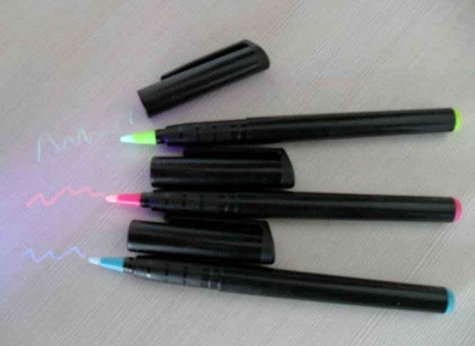 Invisible pen with permanent uv active inks-UV Marker Novelty for anti-counterfeiting use CH6004,accept  logo printing