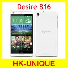 One year warranty original unlocked HTC Desire 816 mobile phone Dual sim cards 13MP camera 5.5 inch touch screen free shipping