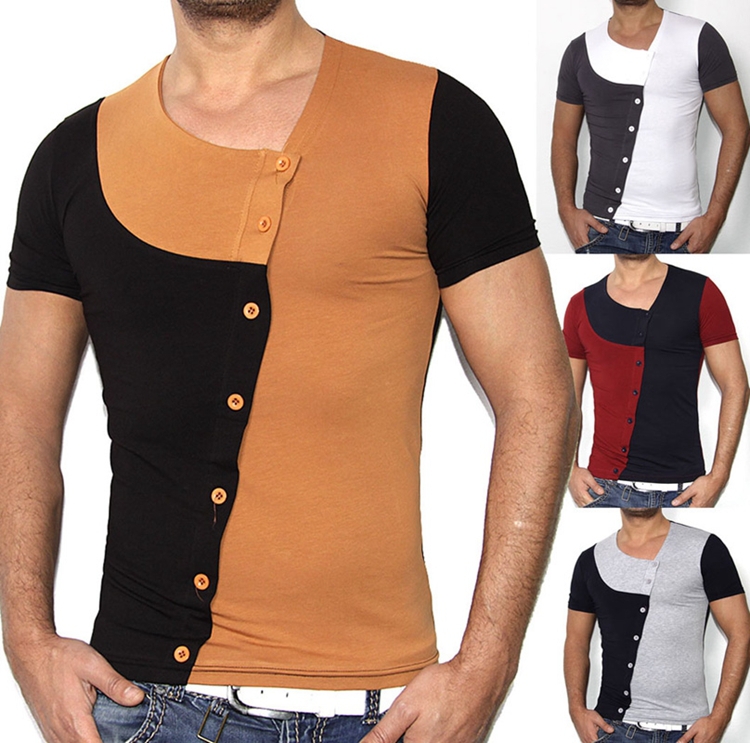 Fashion Short Sleeve O-neck T-shirt 2015 New Arriv...