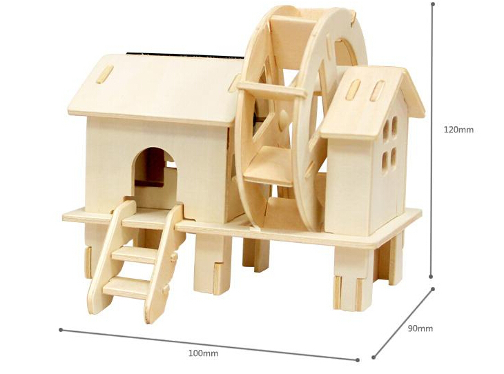  Windmill Jigsaw Puzzle Toys Creative Gift-in Model Building Kits from