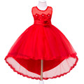 New Kids baby lace princess dress for girl formally elegant birthday party dress flower girl dress