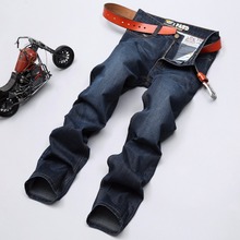 2016 New Arrival Spring brand Men Jeans Trousers 100% Cotton fashion designer men brand Jeans Top Quality Jeans hot sale Free