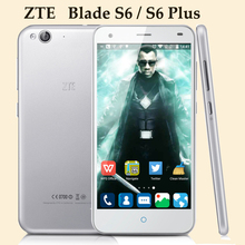 Original ZTE Blade S6 Qualcomm MSM8939 Snapdragon 410 1.5GHz Cell Phones Android 5.0 Duanl SIM GPS 4G LTE Mobile Phone 13MP