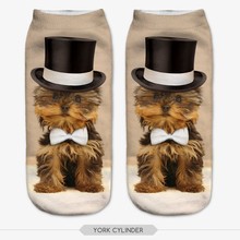 3D Printed Socks Women New Unisex Cute Low Cut Ankle Socks Multiple Colors Women Sock Women