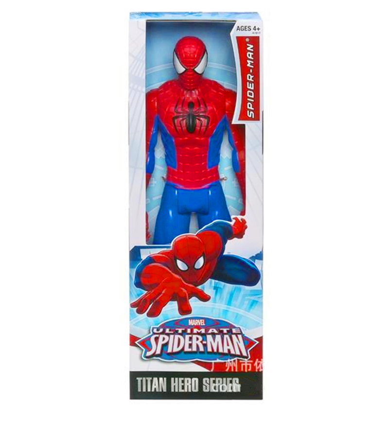 Free Shipping An Amazing Spider-Man Movie Spiderman 30CM Ultra Action Figure Toys Retail Box T-018